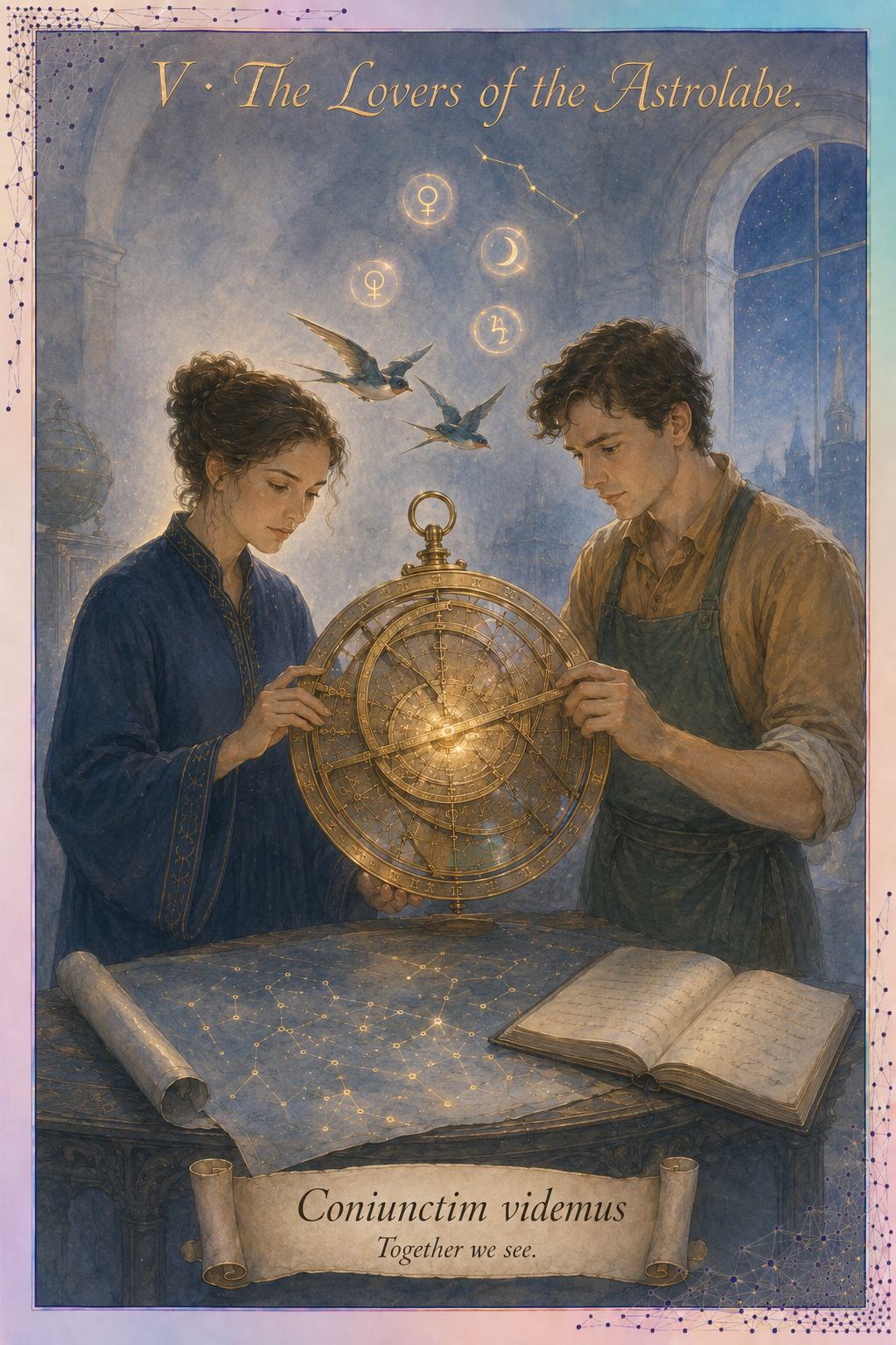 V · The Lovers of the Astrolabe — Collaborator